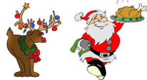 santa-lunch